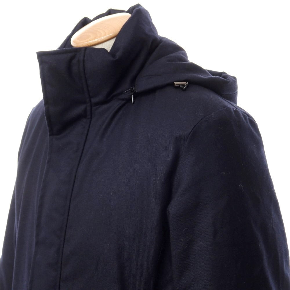 【中古】ユナイテッドアローズ UNITED ARROWS ツイルウール ダウンコート ネイビー【サイズS】【NVY】【A/W】【状態ランクB】【メンズ】【768988】