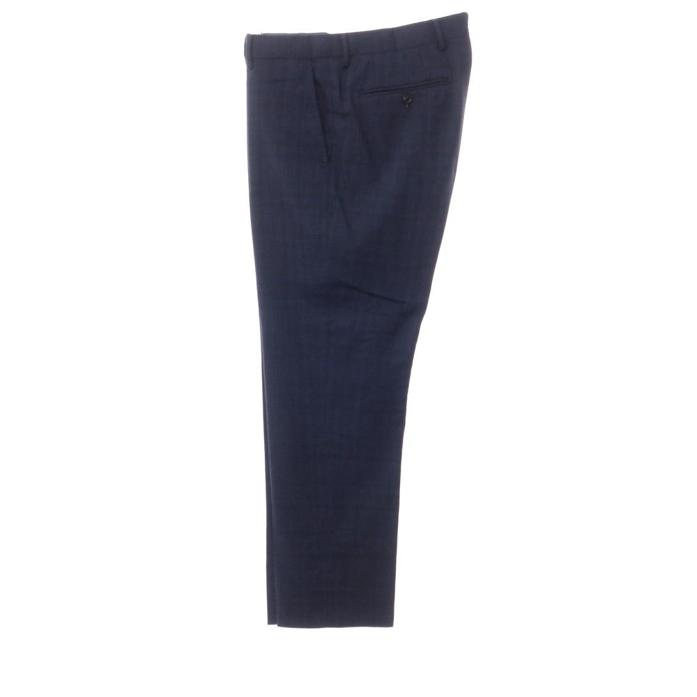 [Used] SHIPS Wool Check 3-Piece 2B Set-Up Suit Navy [Size 46] [NVY] [A/W] [Condition Rank C] [Men&