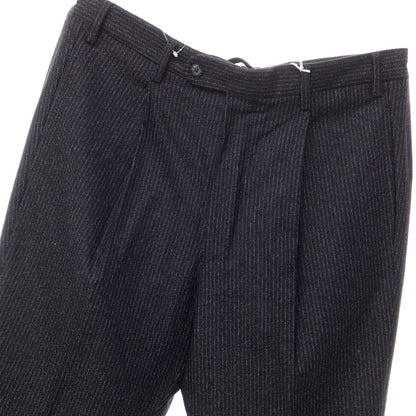 [Used] VIGANO nylon wool polyester casual slacks pants black x gray [size 48] [BLK] [A/W] [Condition rank A] [Men&