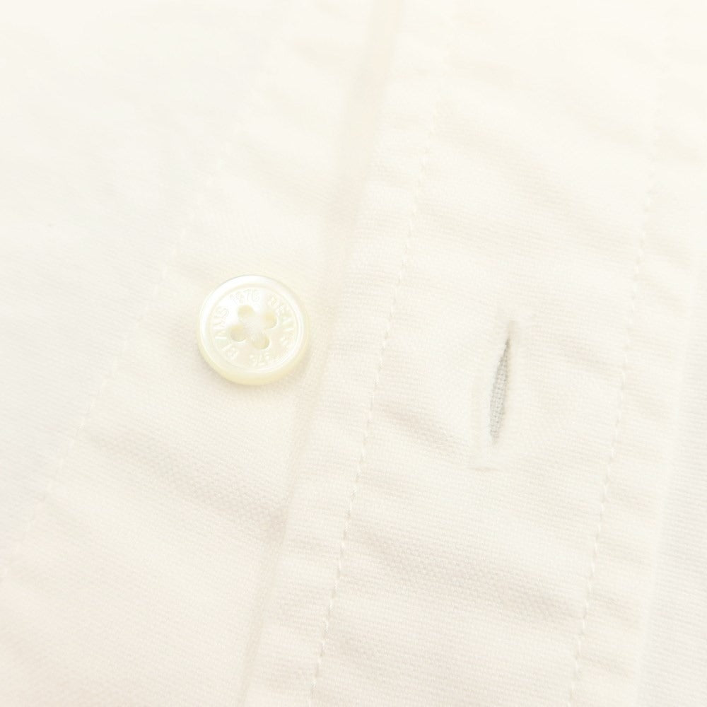 【中古】ビームス BEAMS 半袖シャツ
 ホワイト【サイズM】【WHT】【S/S】【状態ランクB】【メンズ】
【769485】 BPD