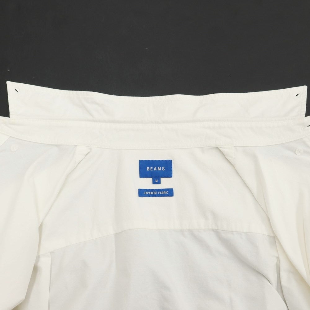 【中古】ビームス BEAMS 半袖シャツ
 ホワイト【サイズM】【WHT】【S/S】【状態ランクB】【メンズ】
【769485】 BPD