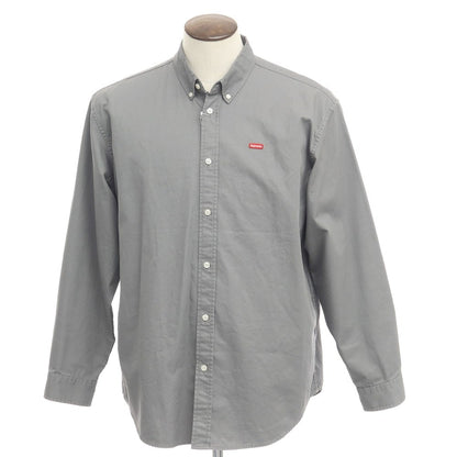 【中古】シュプリーム Supreme 2022年秋冬 SMALL BOX SHIRT カジュアルシャツ
 グレー【サイズL】【GRY】【S/S/A/W】【状態ランクB】【メンズ】
【769583】 CPD