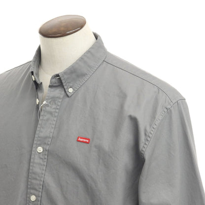 【中古】シュプリーム Supreme 2022年秋冬 SMALL BOX SHIRT カジュアルシャツ
 グレー【サイズL】【GRY】【S/S/A/W】【状態ランクB】【メンズ】
【769583】 CPD