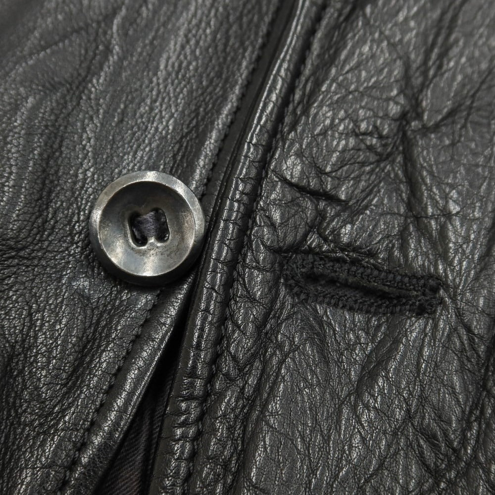 [Used] WJK Leather Jacket Blouson Black [Size not specified (S size)] [BLK] [A/W] [Condition rank C] [Men&