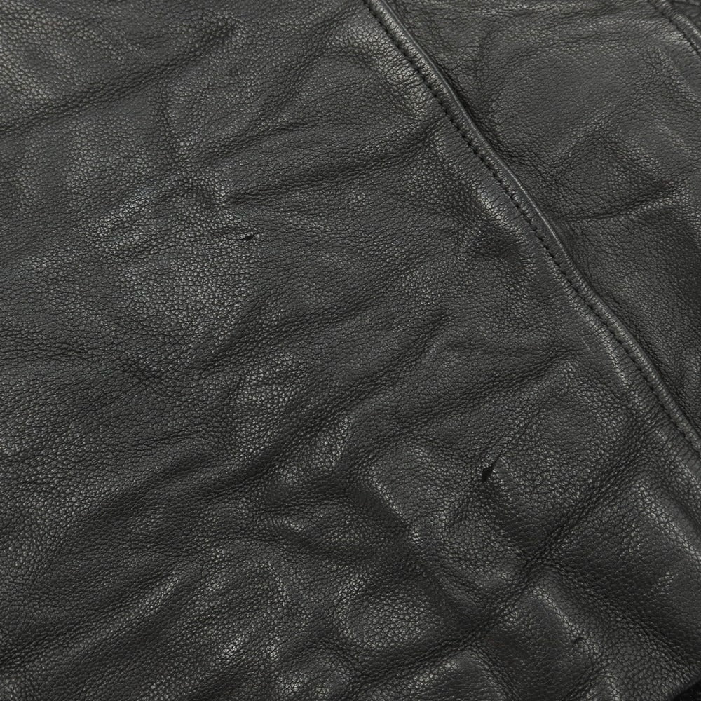 [Used] WJK Leather Jacket Blouson Black [Size not specified (S size)] [BLK] [A/W] [Condition rank C] [Men&