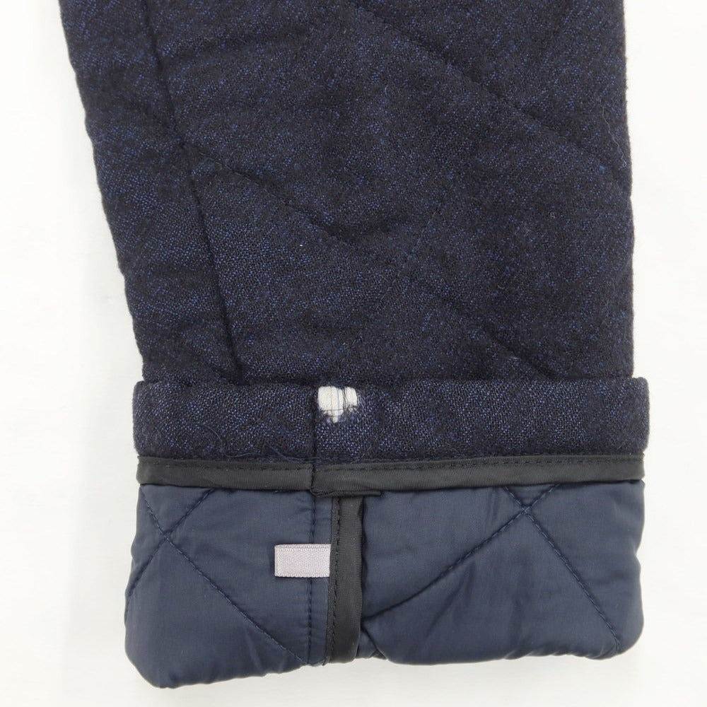 [Used] UNIVERSAL LANGUAGE Wool padded quilted jacket blouson navy [Size M] [NVY] [A/W] [Condition Rank C] [Men&