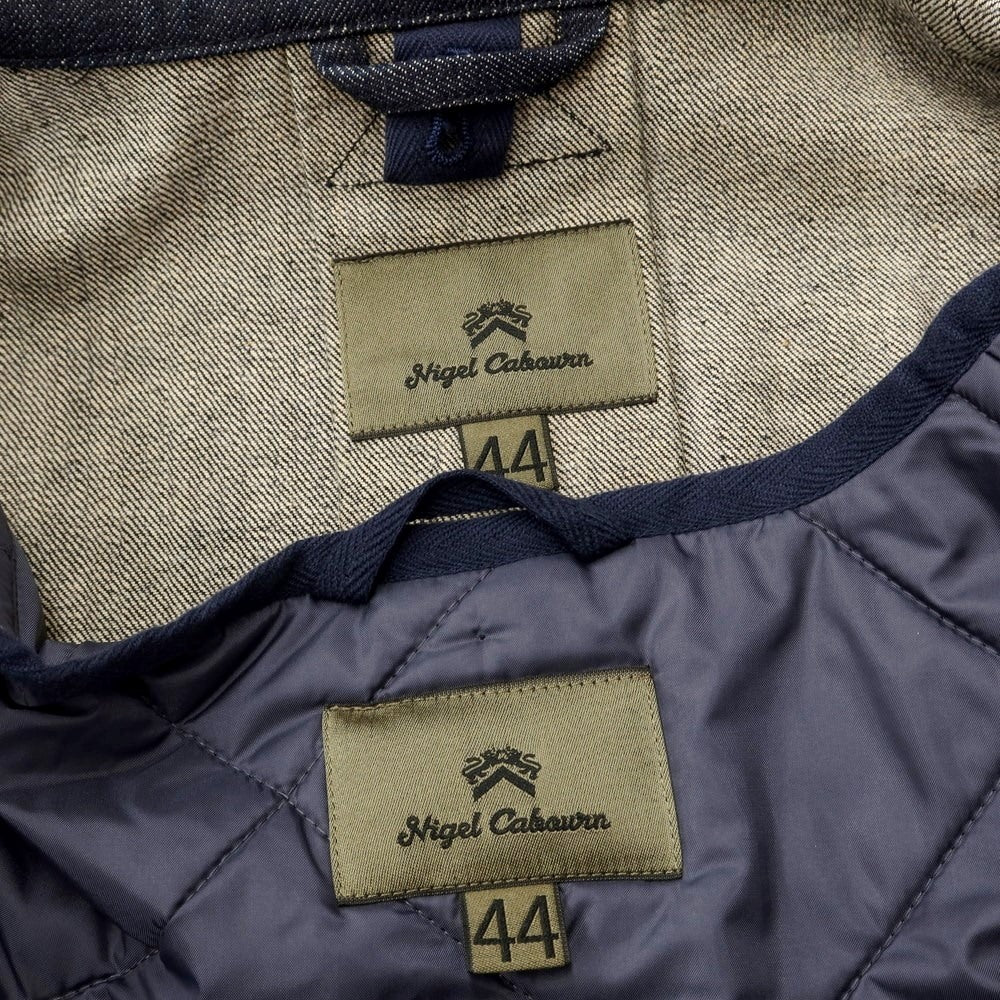 中古】ナイジェルケーボン Nigel Cabourn キルティングライナー付き