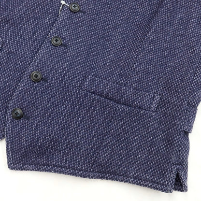 [Used] LARDINI Wool polyester gilet vest purple navy [Size 44] [NVY] [A/W] [Condition rank C] [Men&