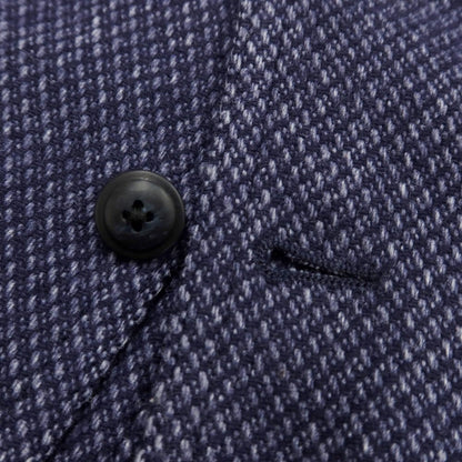 [Used] LARDINI Wool polyester gilet vest purple navy [Size 44] [NVY] [A/W] [Condition rank C] [Men&