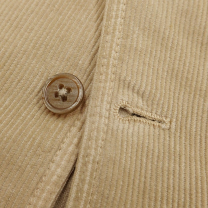 [Used] LARDINI Corduroy Gilet Vest Beige [Size 44] [BEI] [A/W] [Condition Rank B] ​​[Men&