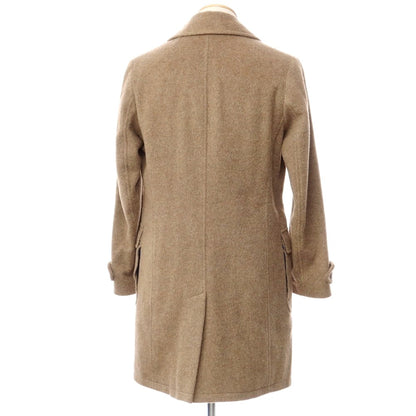 [Used] WAX LONDON Wool polyester double-breasted coat, light brown [Size S] [BRW] [A/W] [Condition rank B] ​​[Men&
