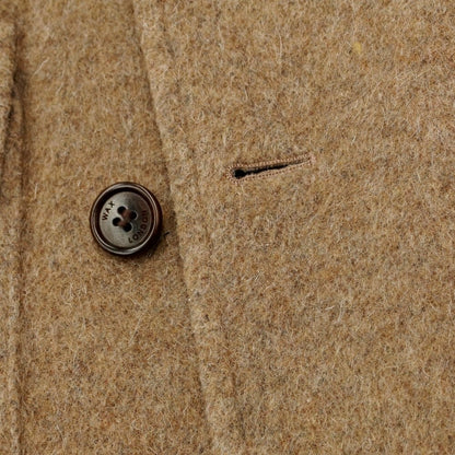 [Used] WAX LONDON Wool polyester double-breasted coat, light brown [Size S] [BRW] [A/W] [Condition rank B] ​​[Men&