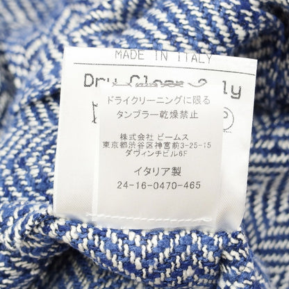 [Used] Ernesto GFB casual jacket
 
Navy blue x white [Size 44] [NVY] [S/S] [Condition Rank C] [Men&