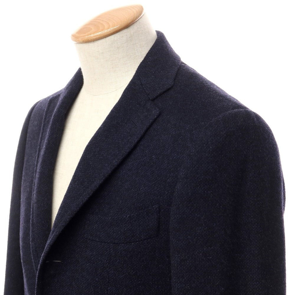 【中古】ブリッラ ペル イル グスト Brilla per il gusto カシミヤシルク 3B テーラードジャケット ネイビー【サイズ42】【NVY】【A/W】【状態ランクB】【メンズ】【769071】