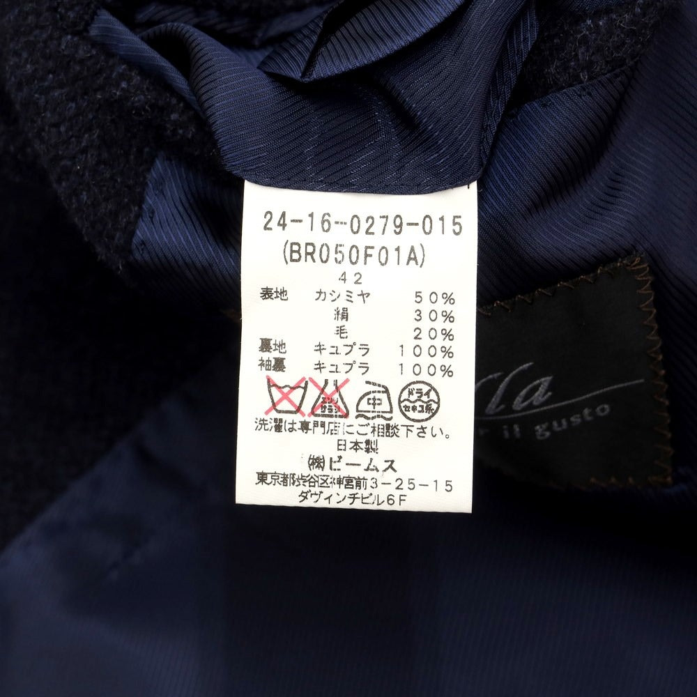 [Used] Brilla per il gusto Cashmere silk 3B tailored jacket Navy [Size 42] [NVY] [A/W] [Condition Rank B] ​​[Men&