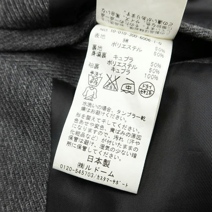 [Used] EDIFICE Cotton Polyester 3B Unconstructed Casual Jacket Gray [Size 38] [GRY] [S/S] [Condition Rank B] ​​[Men&