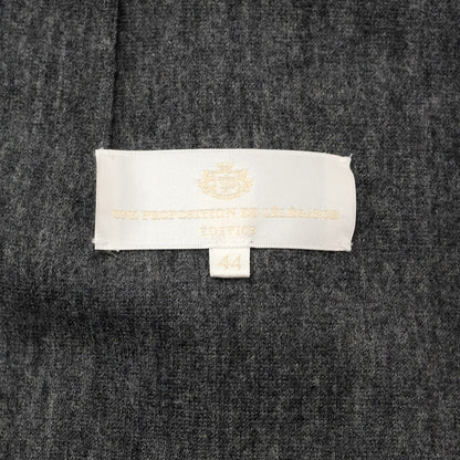 [Used] EDIFICE wool 3B casual jacket, grey [size 44] [GRY] [A/W] [Condition rank B] ​​[Men&