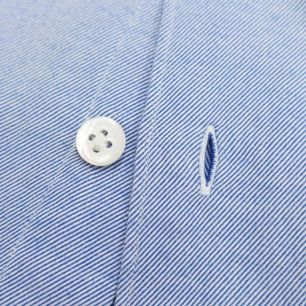 [Used] Finamore horizontal collar flannel shirt, light blue [size 38] [BLU] [A/W] [Condition rank C] [Men&