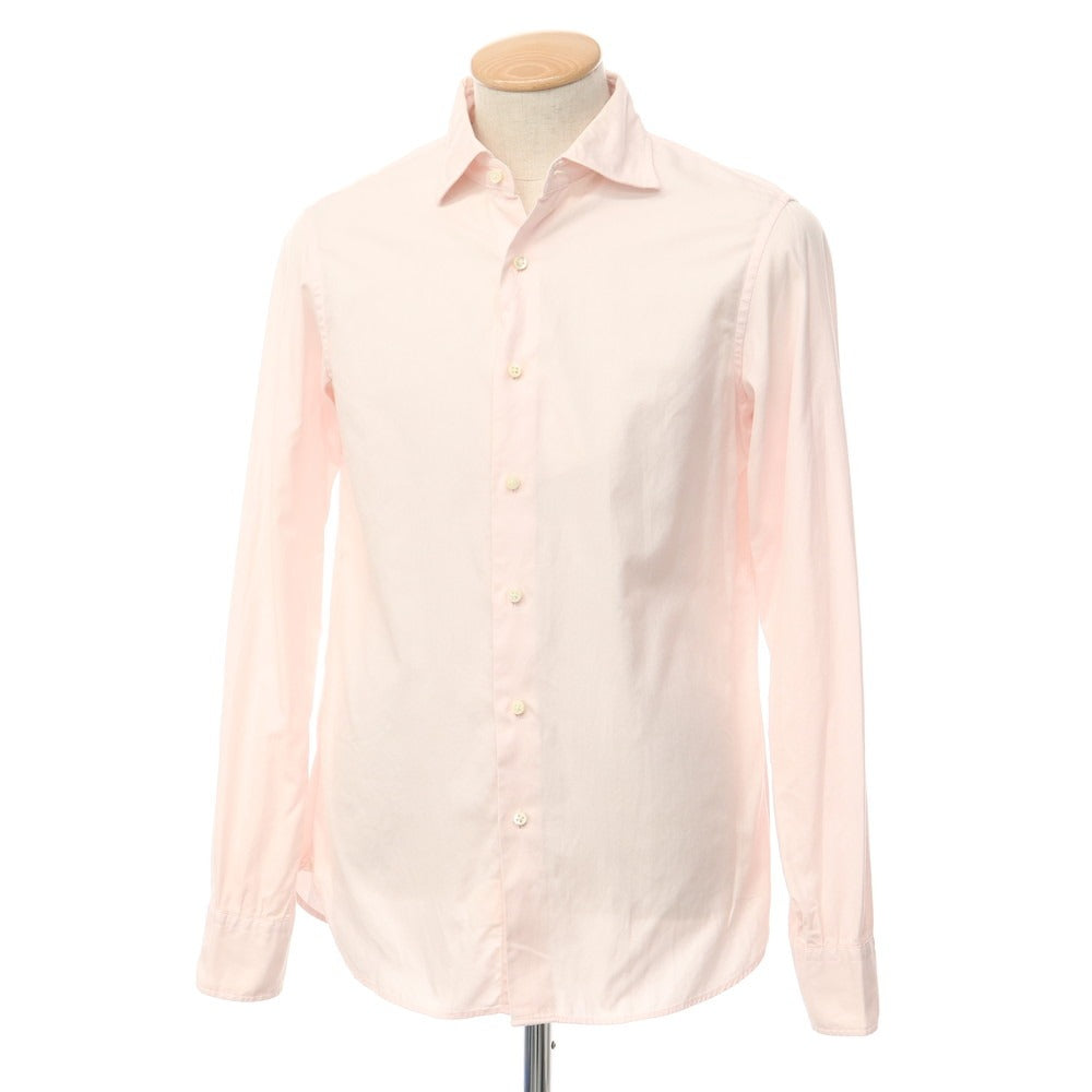 [Used] EDIFICE Cotton Semi-Wide Collar Casual Shirt Light Pink [Size 44] [PNK] [S/S/A/W] [Condition Rank C] [Men&