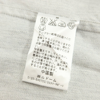 [Used] EDIFICE horizontal collar shirt, light gray [size 44] [GRY] [A/W] [Condition rank C] [Men&