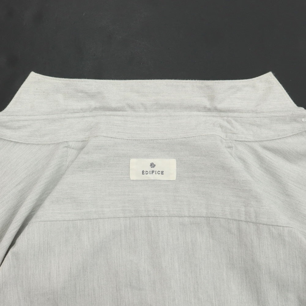 [Used] EDIFICE horizontal collar shirt, light gray [size 44] [GRY] [A/W] [Condition rank C] [Men&