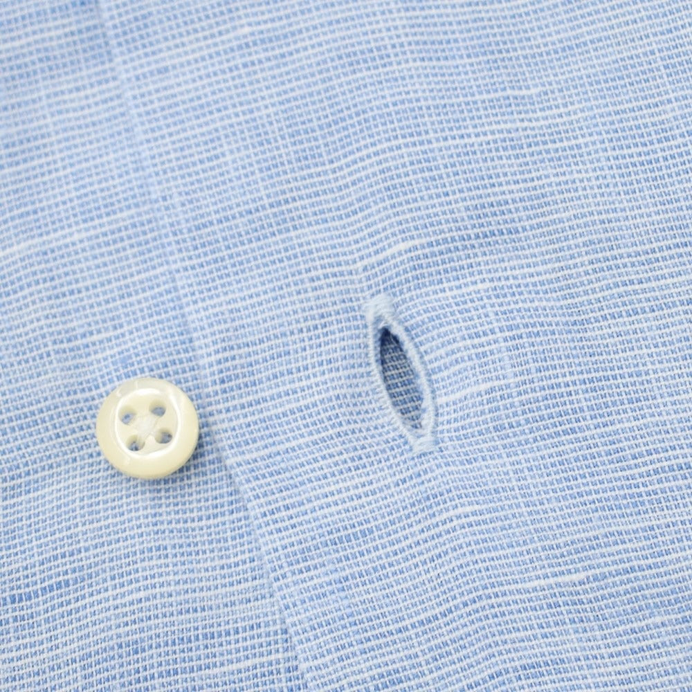 [Used] Danolis BEAMS F special order casual shirt
 Light blue [Size XS] [BLU] [S/S] [Condition Rank C] [Men&