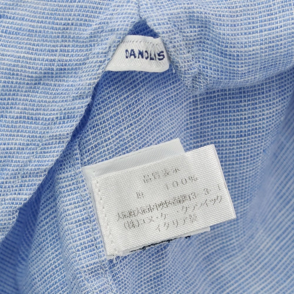 [Used] Danolis BEAMS F special order casual shirt
 Light blue [Size XS] [BLU] [S/S] [Condition Rank C] [Men&