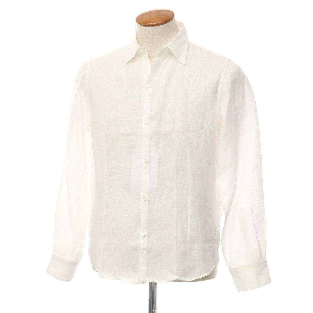 【中古】シップス SHIPS カジュアルシャツ
 ホワイト【サイズM】【WHT】【S/S】【状態ランクB】【メンズ】
【769482】 BPD