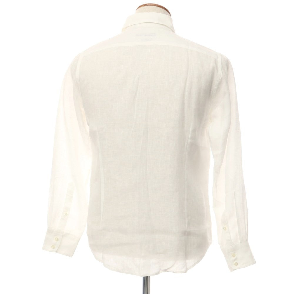 【中古】シップス SHIPS カジュアルシャツ
 ホワイト【サイズM】【WHT】【S/S】【状態ランクB】【メンズ】
【769482】 BPD