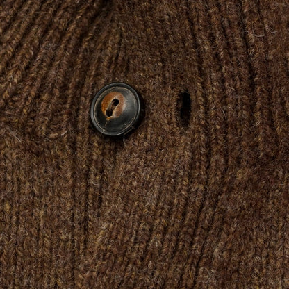 [Used] Polo Ralph Lauren Mid-gauge wool angora stand-up collar knit, brown [Size M] [BRW] [A/W] [Condition Rank B] ​​[Men&