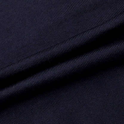 [Used] ZANONE high gauge wool turtleneck knit, navy [size 48] [NVY] [A/W] [Condition rank B] ​​[Men&
