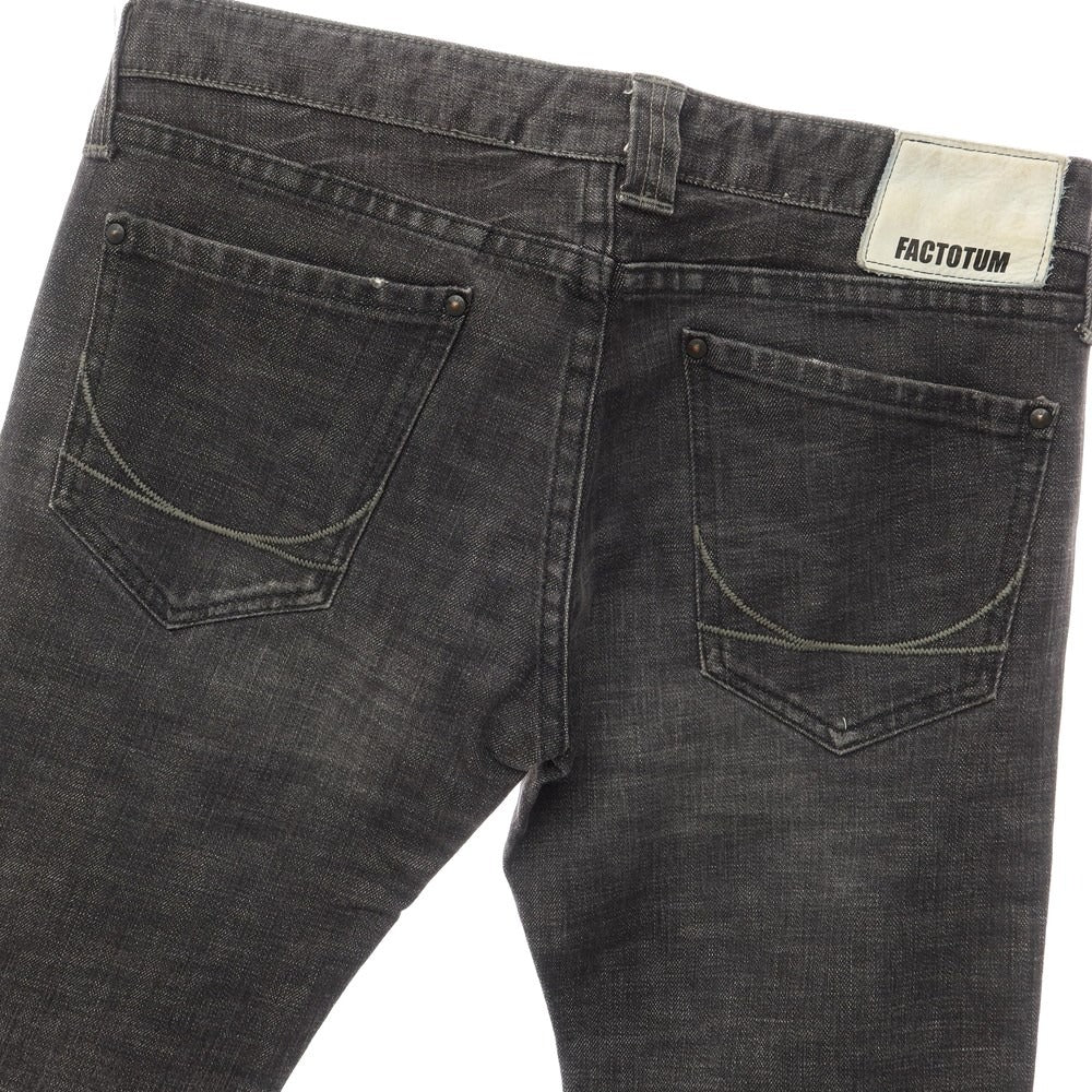 【中古】ファクトタム FACTOTUM デニムパンツ
 グレー【サイズ30】【GRY】【S/S/A/W】【状態ランクC】【メンズ】
【769475】 BPD