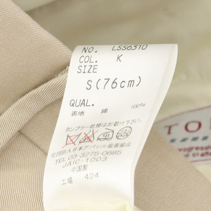 【中古】エトネ ETONNE カジュアルスラックスパンツ
 ベージュ【サイズS】【BEI】【S/S】【状態ランクC】【メンズ】
【769474】 BPD