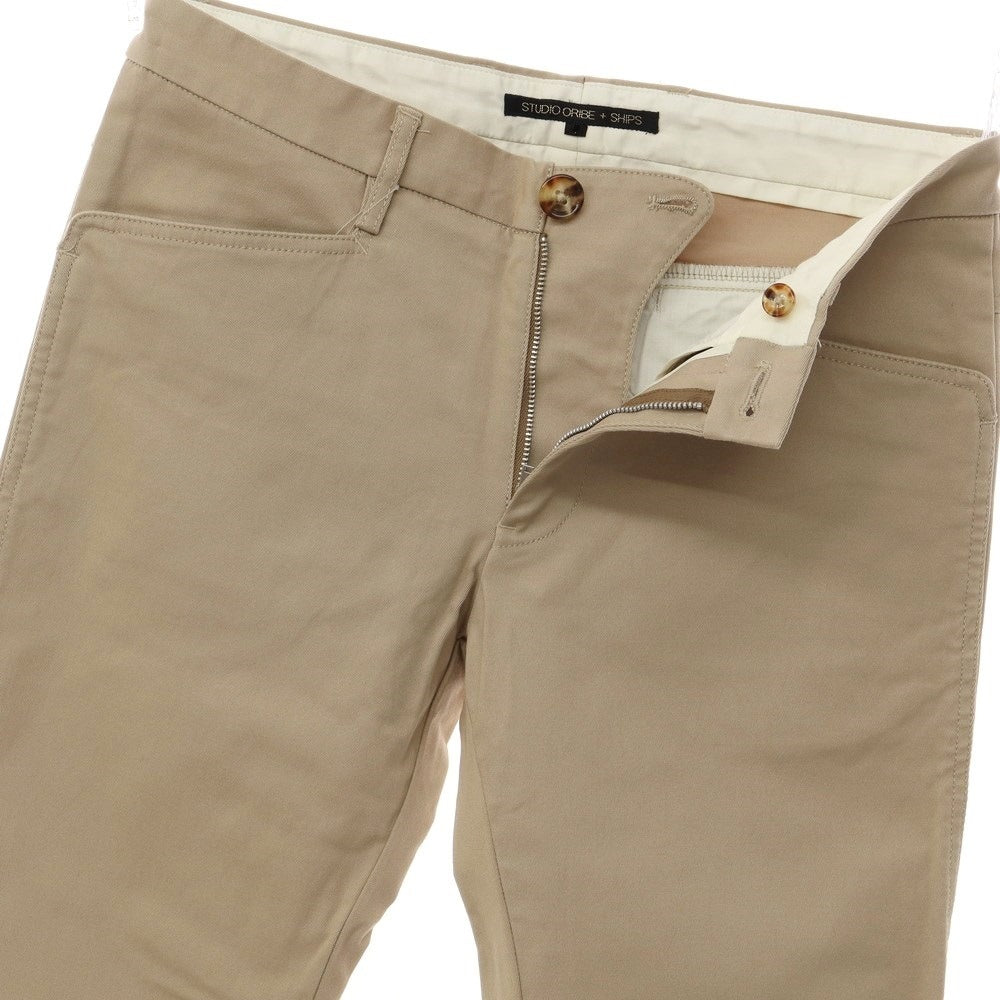 【中古】スタジオオリベ STUDIO ORIBE チノパンツ
 ベージュ【サイズ3】【BEI】【S/S】【状態ランクB】【メンズ】
【769474】 BPD