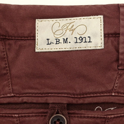 【中古】エルビーエム1911 L.B.M.1911 カジュアルスラックスパンツ
 ボルドー【サイズ44】【RED】【S/S】【状態ランクB】【メンズ】
【769469】 BPD