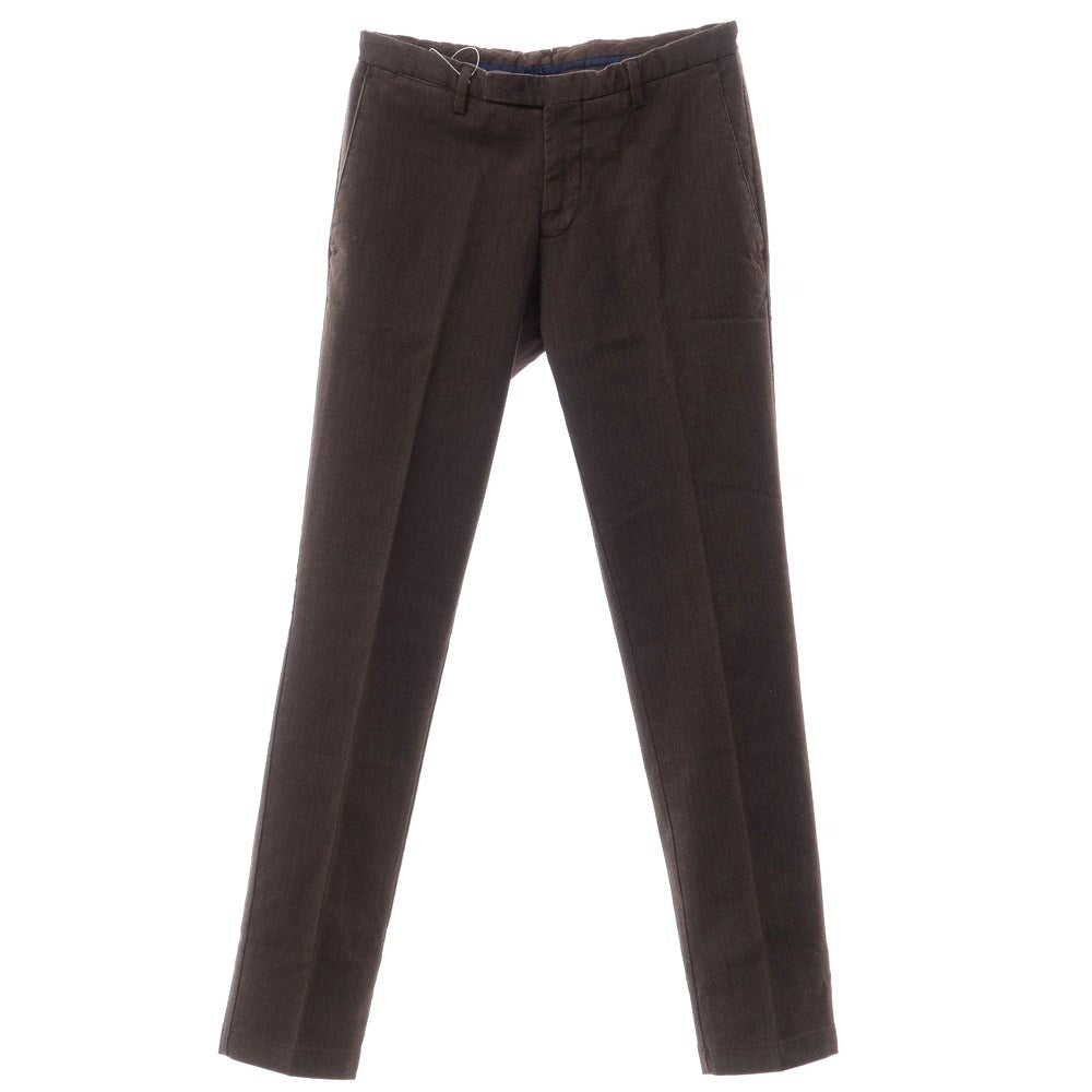 [Used] GERMANO Cotton Polyester Casual Slacks Pants Dark Brown [Size 44] [BRW] [S/S] [Condition Rank B] ​​[Men&