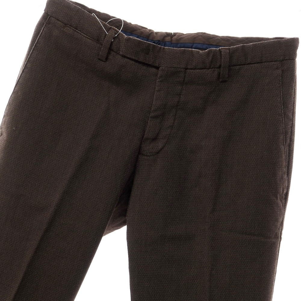 [Used] GERMANO Cotton Polyester Casual Slacks Pants Dark Brown [Size 44] [BRW] [S/S] [Condition Rank B] ​​[Men&