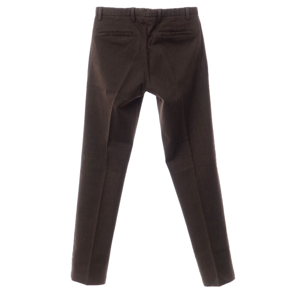 [Used] GERMANO Cotton Polyester Casual Slacks Pants Dark Brown [Size 44] [BRW] [S/S] [Condition Rank B] ​​[Men&