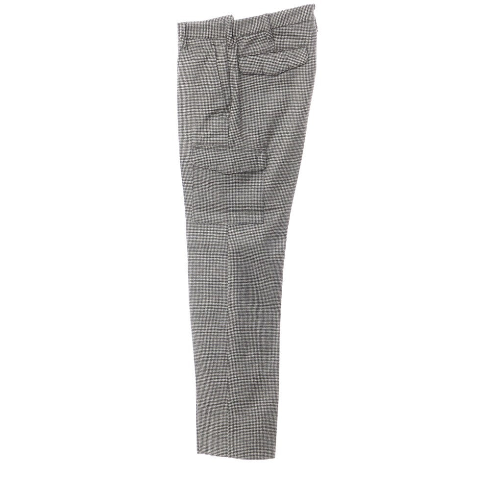 [Used] UNITED ARROWS Wool Nylon Casual Slacks Pants Black x White [Size 44] [GRY] [A/W] [Condition Rank B] ​​[Men&