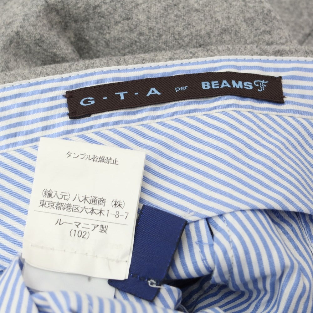 【中古】ジーティーアー G.T.A ウール ドレススラックス パンツ グレー【サイズ42】【GRY】【A/W】【状態ランクB】【メンズ】【759888】
[EPD]