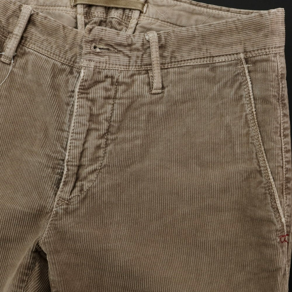 [Used] INCOTEX RED Cotton Corduroy Pants Ash Brown [Size 29] [BRW] [A/W] [Condition Rank B] ​​[Men&