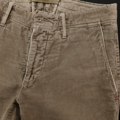 [Used] INCOTEX RED Cotton Corduroy Pants Ash Brown [Size 29] [BRW] [A/W] [Condition Rank B] ​​[Men&