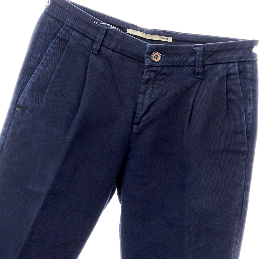 【中古】チープラス C+ カジュアルスラックスパンツ
 ネイビー【サイズ30】【NVY】【S/S】【状態ランクC】【メンズ】
【769394】 BPD