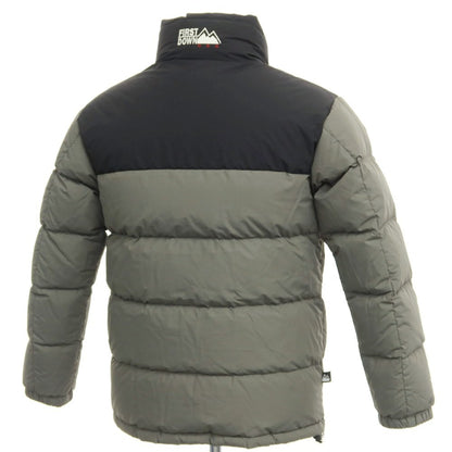 [Used] First Down FIRST DOWN Polyester Nylon Reversible Down Jacket Blouson Gray x Black [Size S] [GRY] [A/W] [Condition Rank B] ​​[Men&