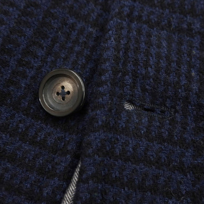 [Used] CIRCOLO 1901 Wool nylon check blouson navy [Size S] [NVY] [A/W] [Condition rank B] ​​[Men&