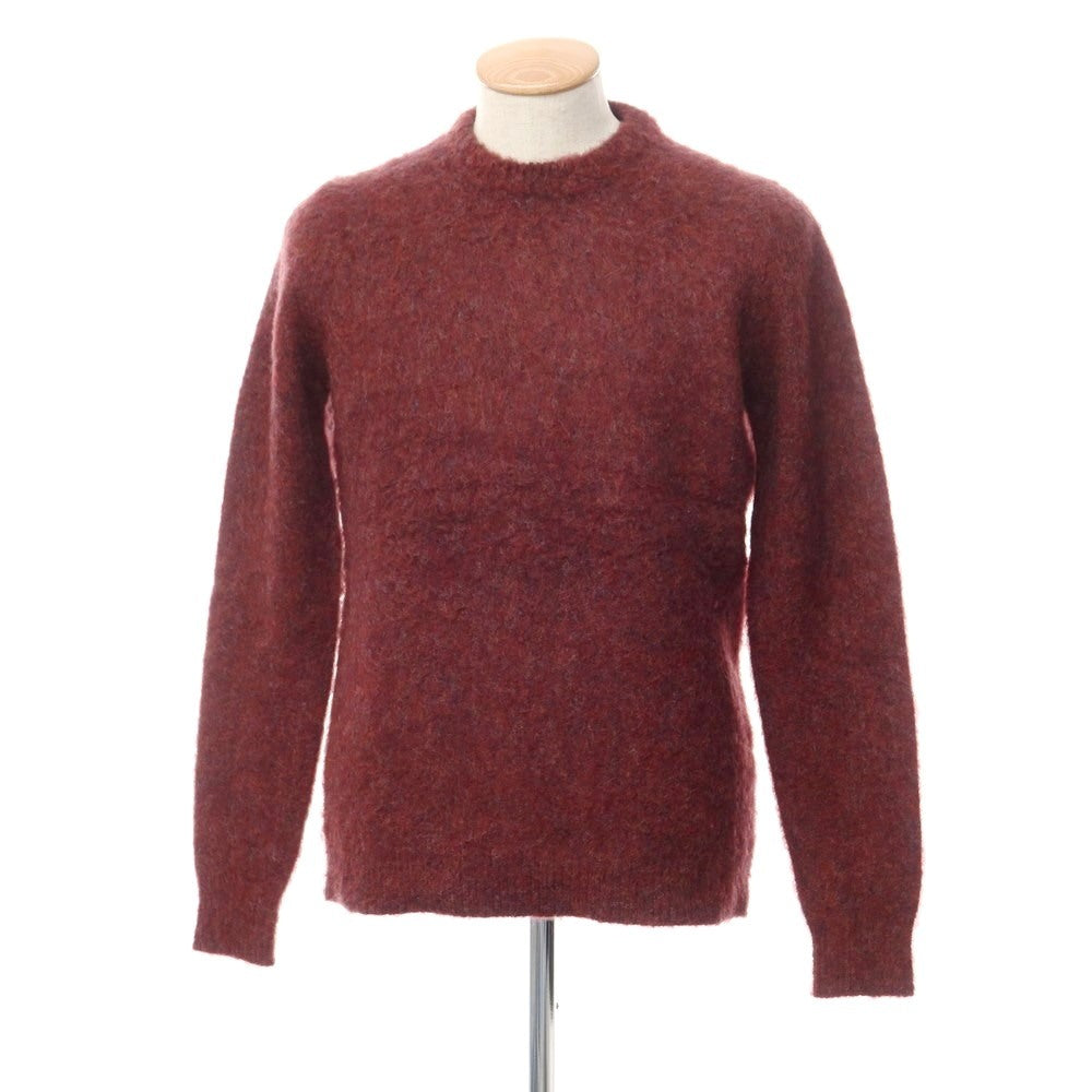 [Used] ROBERTO COLLINA Crew neck knit Maroon [Size 46] [RED] [A/W] [Condition Rank A] [Men&