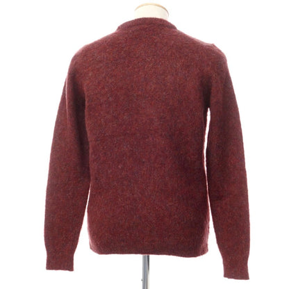 [Used] ROBERTO COLLINA Crew neck knit Maroon [Size 46] [RED] [A/W] [Condition Rank A] [Men&