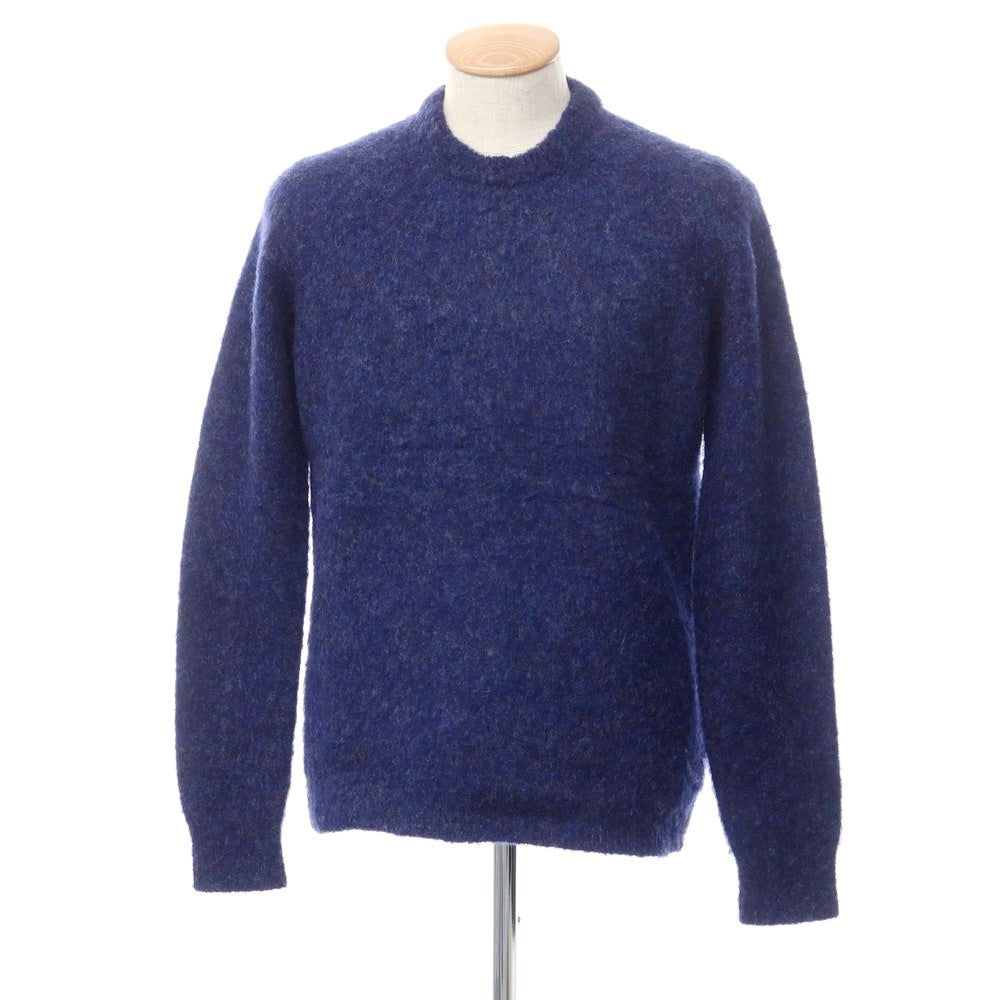 [Used] ROBERTO COLLINA crew neck knit, navy [size 46] [NVY] [A/W] [Condition rank A] [Men&