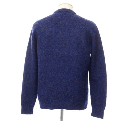 [Used] ROBERTO COLLINA crew neck knit, navy [size 46] [NVY] [A/W] [Condition rank A] [Men&