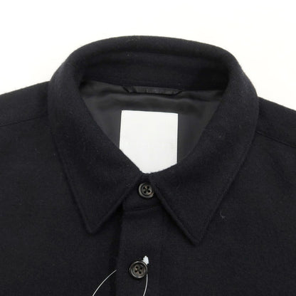 [Used] ESTNATION Wool knit casual shirt, black [Size M] [BLK] [A/W] [Condition rank B] ​​[Men&